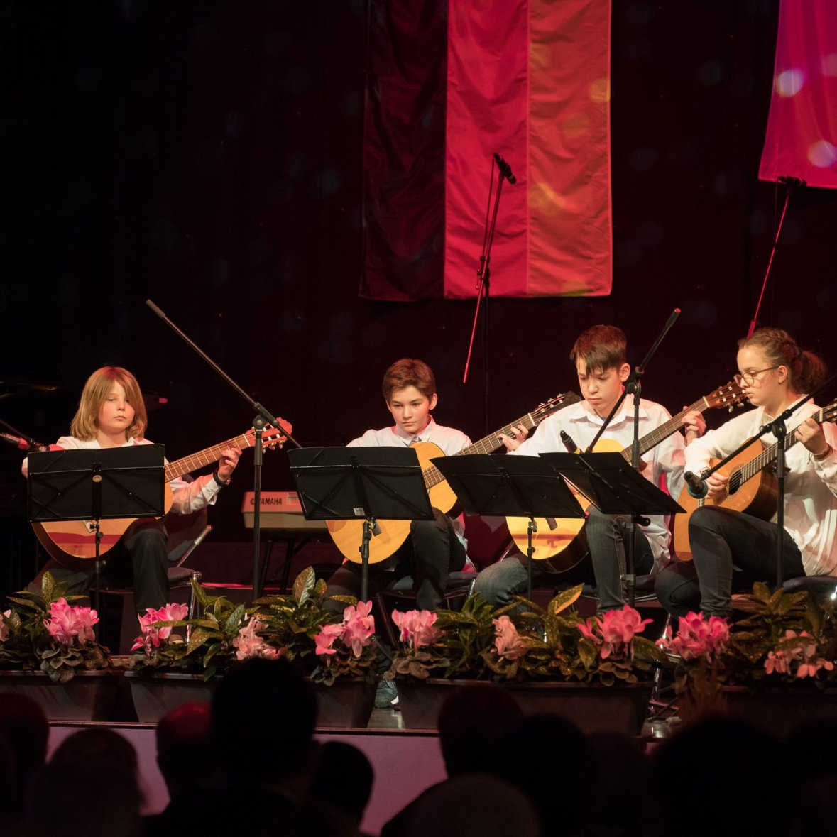 Auftritt unserer Gitarrengruppe im Gesellschaftshaus Sonneberg